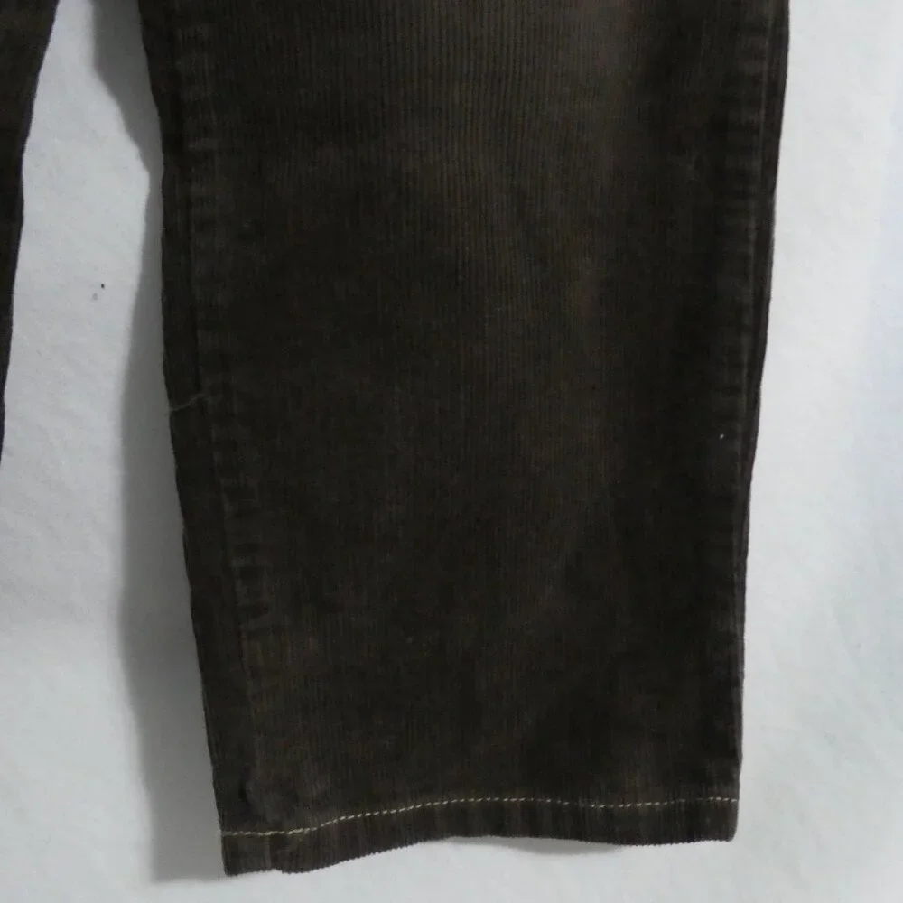 HURLEY | size 7 | Brown Corduroy - Cords | Pants | 100% Cotton | NWOT - Picture 9 of 16